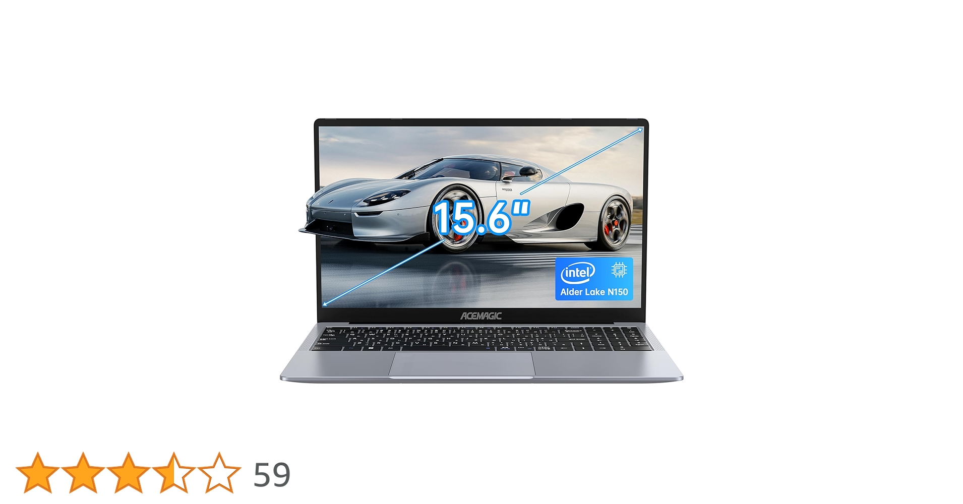 ACEMAGIC ノートパソコン 15.6インチ PC 2025新型N150 楽天市場】ACEMAGIC ノートパソコン N150 薄型ノートPC 15.6